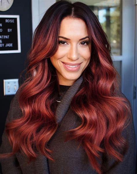 Posh Dark Red Hair Colors For An Enchanting Look Hair Adviser Red