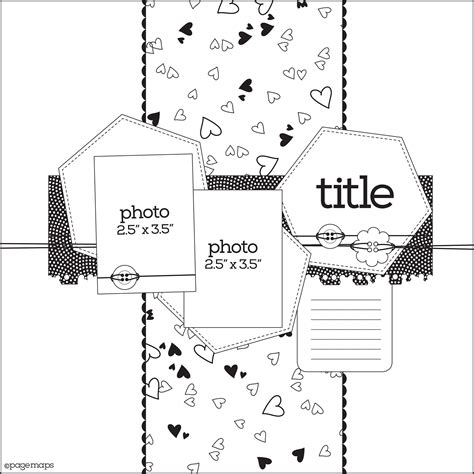 scrapbook sketches 12x12 love scrapbook memory scrapbook scrapbook templates photo scrapbook