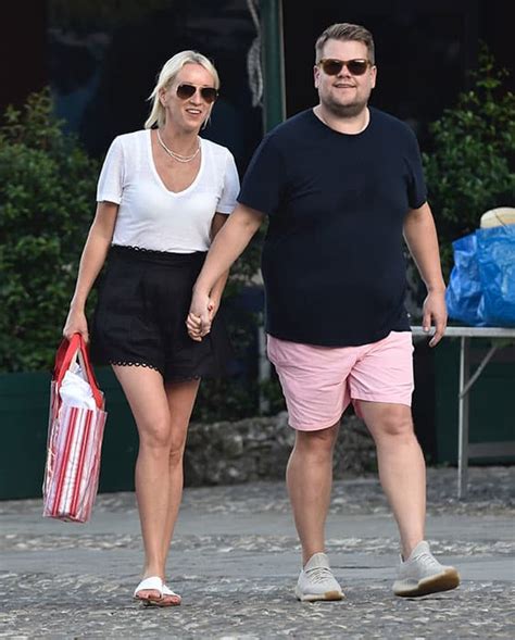 James Corden And Wife Julia Share Rare Public Display Of Affection On