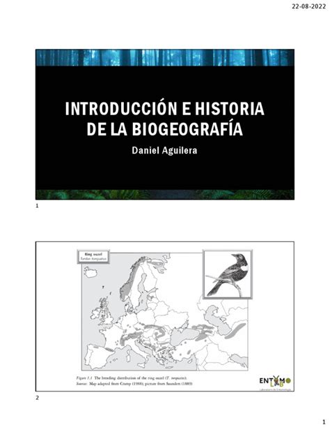 01 introduccion e historia de la biogeografia pdf evolución biogeografia