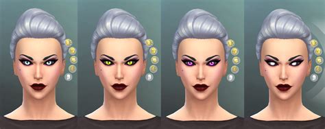 Mod The Sims More Vampire Eyes With Black Sclera Updated