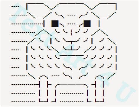 Are you looking for some nice symbols to decorate your facebook, instagram or twitter posts and comments? Sheep Unicode Text Art Copy & Paste Code | Cool ASCII Text ...
