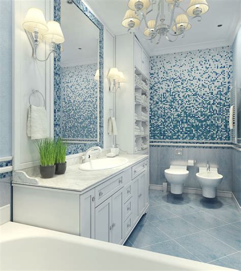 Bathroom Tile Designs With Mosaics Home Interior Design