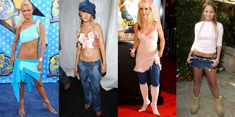 A few decades later, we think it's time to take a moment and own up to. The Worst Early 2000s Fashion and Outfits - Celebrity ...