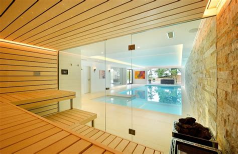 Kung Saunas Installs Contemporary Swimming Pool And Hot Tub London By Prestige Saunas Ltd