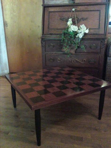 Midcentury oversize flatweave checkerboard carpet at 1stdibs i love the color and pattern in this rug. checkerboard coffee table by A. DeValkenaere | Upcycled ...