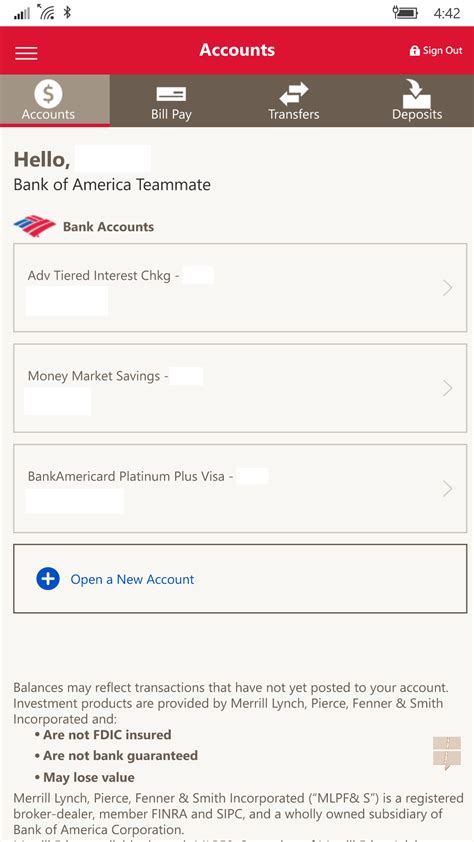 Simply use our mobile app to deposit your check and get immediate. Exclusive first look at the new Bank of America app for ...