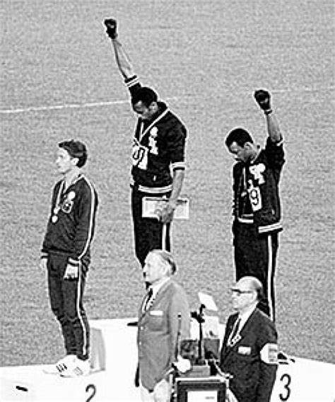 1968 black power salute from high emotion to high art tommie smith black power salute photo