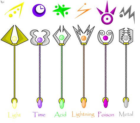 Elemental Staffs 2 By Edge14 Fanart Central