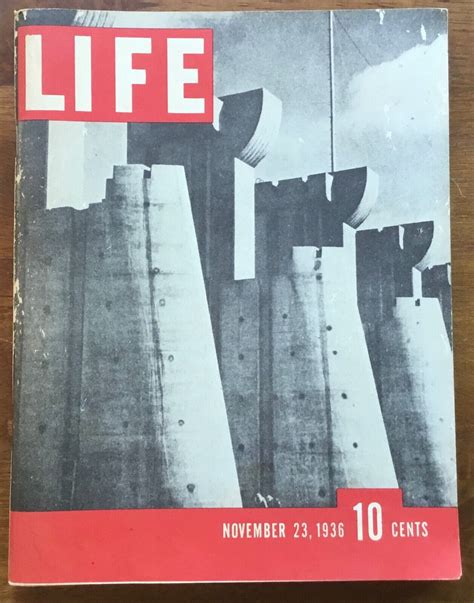 Very Good November 23 1936 First Issue Life Magazine Half Size Ebay