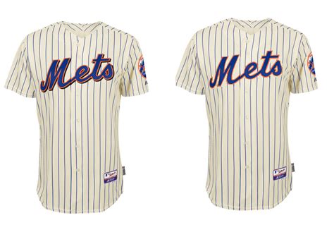 Side By Side Comparison Of Retro And Traditional Pinstriped Mets