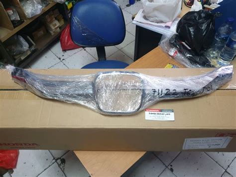 Jual Cover List Lis Chrome Silver Gril Grill Grille Depan Honda New