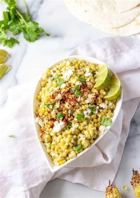 Top with some crumbled cotija, lime juice, hot sauce, chili powder, or kick it up a notch with some crushed. Roasted Mexican Street Corn Salad | Recipe (With images ...