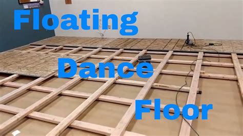 Dance Floor Diy How To Build A Floating Floor Youtube