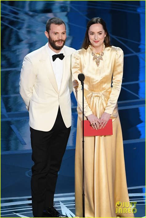 Fifty Shades Jamie Dornan And Dakota Johnson Present Together At Oscars 2017 Photo 3866952