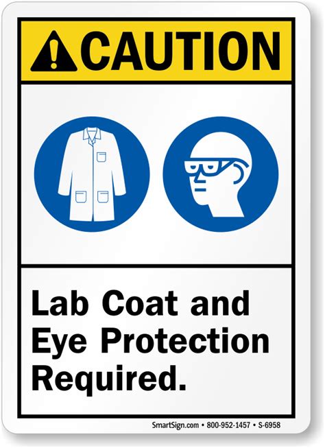 Laboratory Safety Signs Lab Hazard Sign Request Environmental