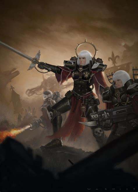 Sisters Of Battle By Warmics On Deviantart