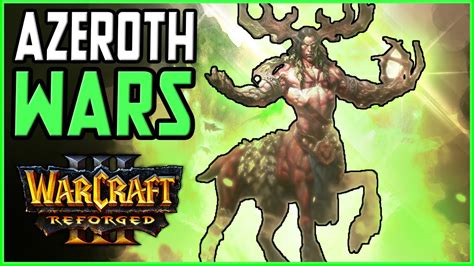 Azeroth Wars Reforged Druids Night Elves Warcraft Reforged