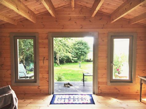 Choose from weekend stays, romantic breaks or family holidays. Garden room log cabin, Bodmin, Cornwall - South West Log ...