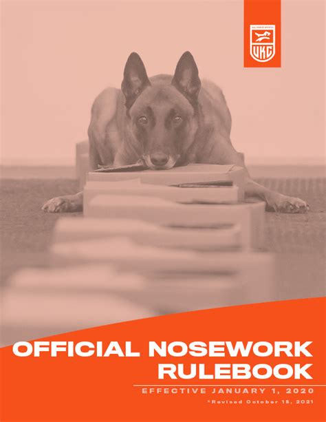 Nosework Forms And Rules United Kennel Club Ukc