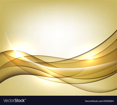 Gold Template Abstract Background Royalty Free Vector Image