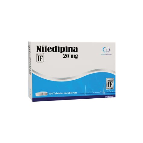Nifedipina 20 Mg If Ibero Fármacos