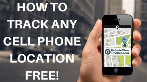 📱how To Track A Cell Phone Location For Free Online Gps Tracker Youtube