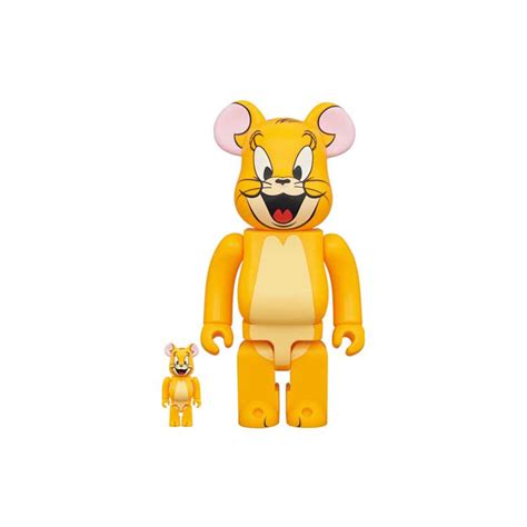 Bearbrick X Tom And Jerry Jerry Classic Color 100 And 400