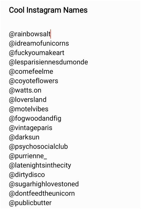 Aesthetic Art Account Names For Instagram Art And Craft Ideas