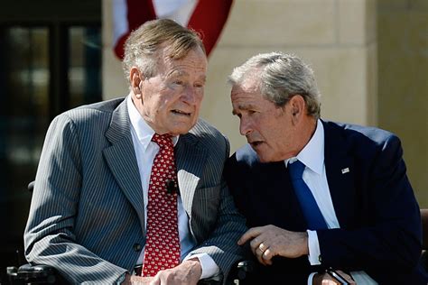 George H.W. Bush and George W. Bush - Who's not going to the Republican ...