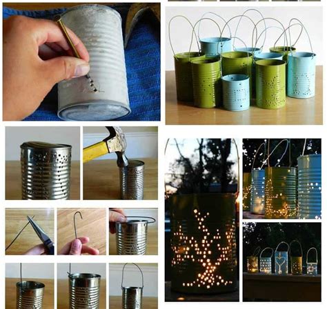 How To Make Cute Tin Can Lanterns