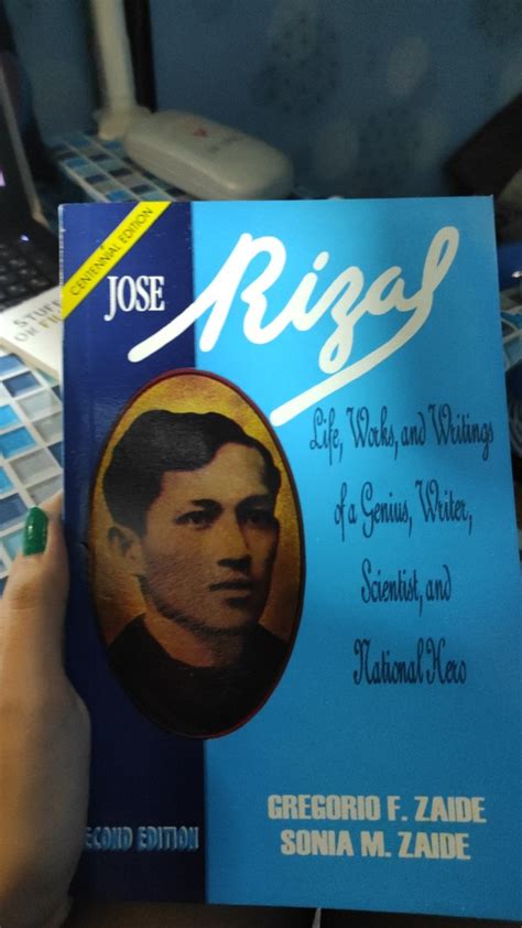 Jose Rizal Life Works And Writings 2nd Ed By Zaide Good Quality Shopee Philippines