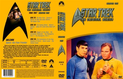 Star Trek Original Series Season One Discs Tv Dvd Custom