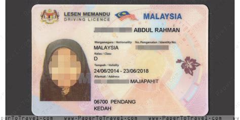 Here's an explanation of some of the most common. Malaysia : Competent Driving License (2014 — 2018 ...