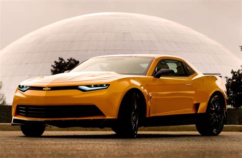 Exclusive Cars Bumblebee Camaro For Transformers 4