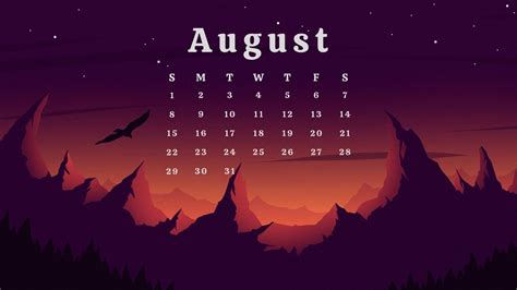 🔥 Download Cute August Calendar Desktop Wallpaper On We Heart It By