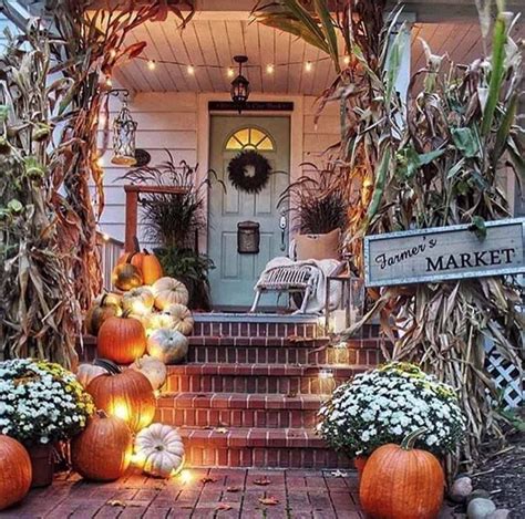Dreamy Ideas For Decorating Your Front Porch For Fall Fall