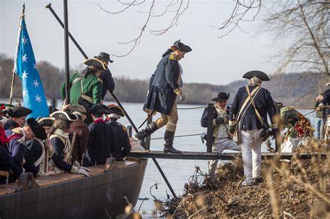 George Washington Crosses Delaware River In Reenactment Whyy