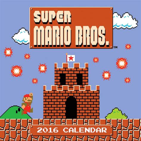 Super Mario Bros Calendar Shut Up And Take My Yen
