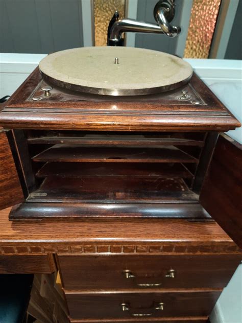 Antique 1917 Victor Victrola Vv Vi Wind Up Phonograph Record Player Ebay