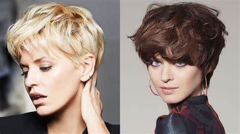 Short bangs can be swept to the side and make your appearance beautiful. Short pixie haircuts for women 2020 - Trendy hair color ...