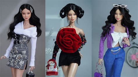 10 Diy Ideas For Your Barbies To Look Like Jennie Blackpink Gorgeous Diy Barbie Doll Dresses