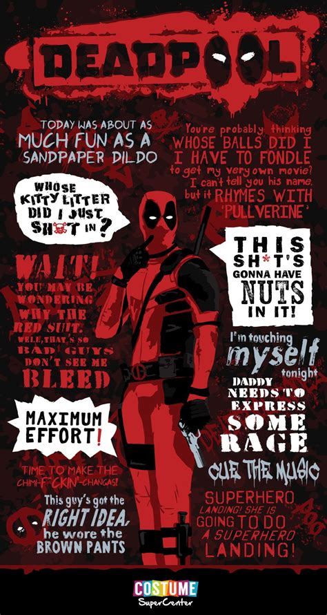 Read more quotes from deadpool. Pin on Faves (My Geek is showing)