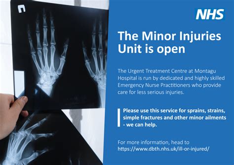 Minor Injuries Unit Doncaster And Bassetlaw Teaching Hospitals