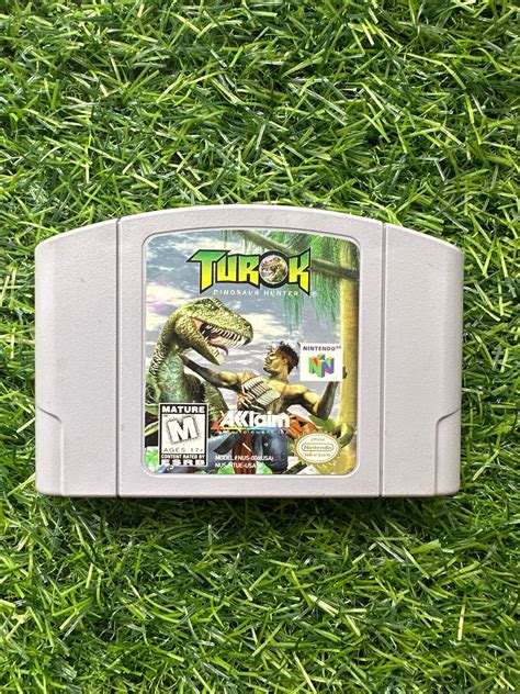 Turok Dinosaur Hunter N64 Authentic Nintendo 64 Etsy