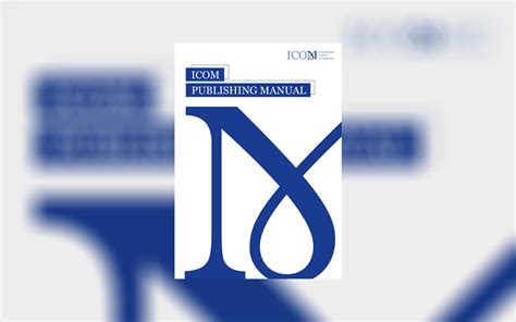The Icom Publishing Manual A New Reference Tool For