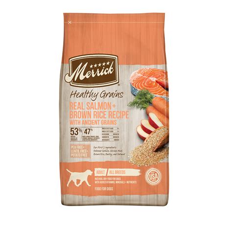 Buy Merrick Healthy Grains Dry Dog Food Real Salmon And Brown Rice
