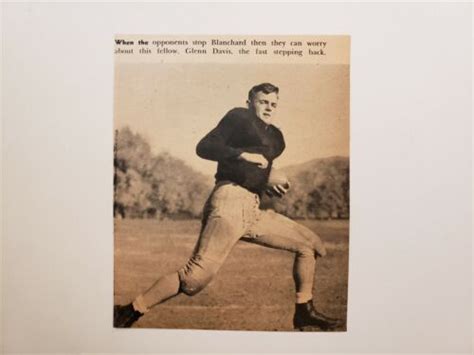 Glenn Davis Army Cadets 1945 Sands Football Pictorial Co Panel Ebay