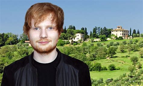 Ed Sheeran Buys Italian Villa Because It Has A Vineyard Daily Mail Online