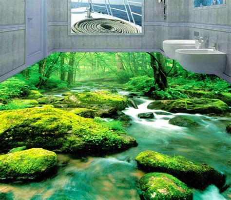 3d Forest 217 Floor Mural Aj Wallpaper Floor Murals